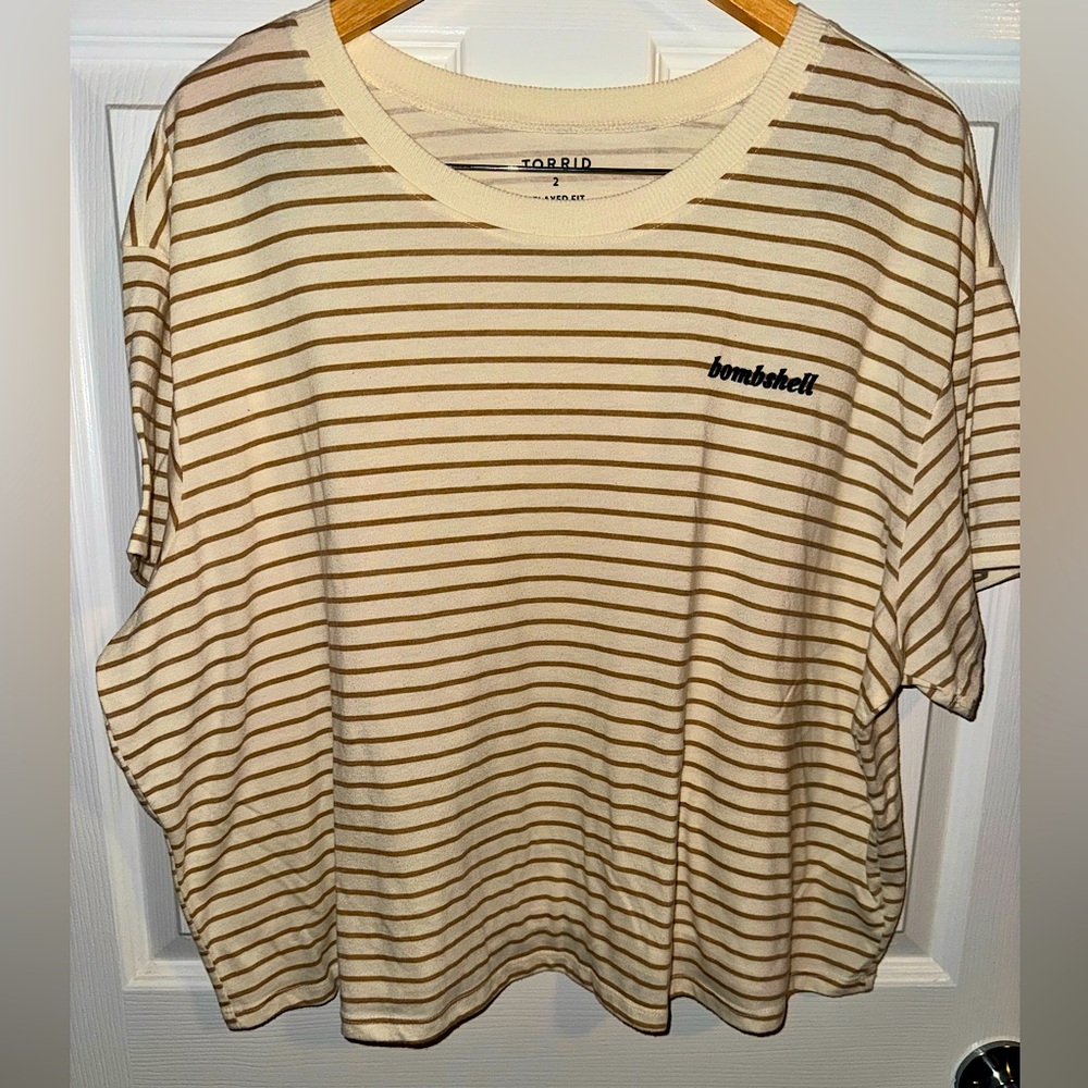 Cropped Relax Torrid Shirt